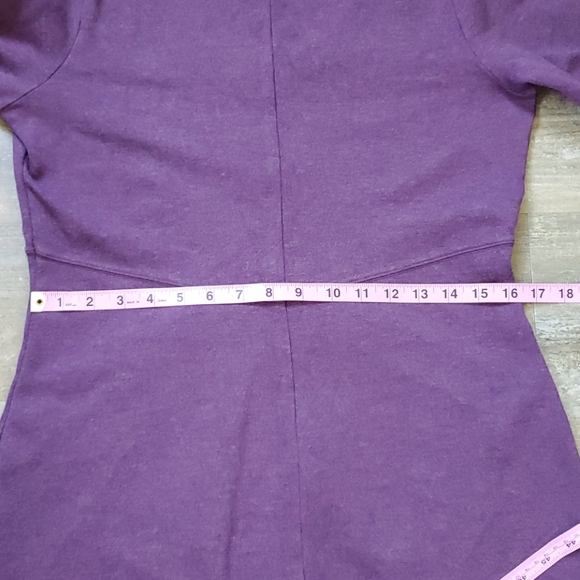 Athleta Active Outdoor Dress w/ Zipper Detail-Plum - Picture 9 of 9